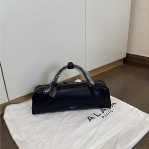 Alaia Midnight Black Shoulder Bag